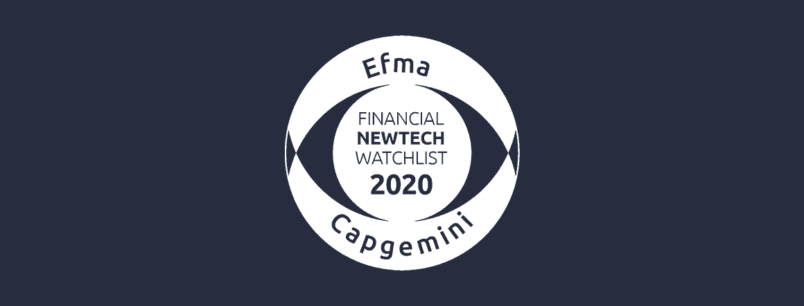 A3BC intègre la Financial Newtech watchlist 2020 EFMA-CapGemini